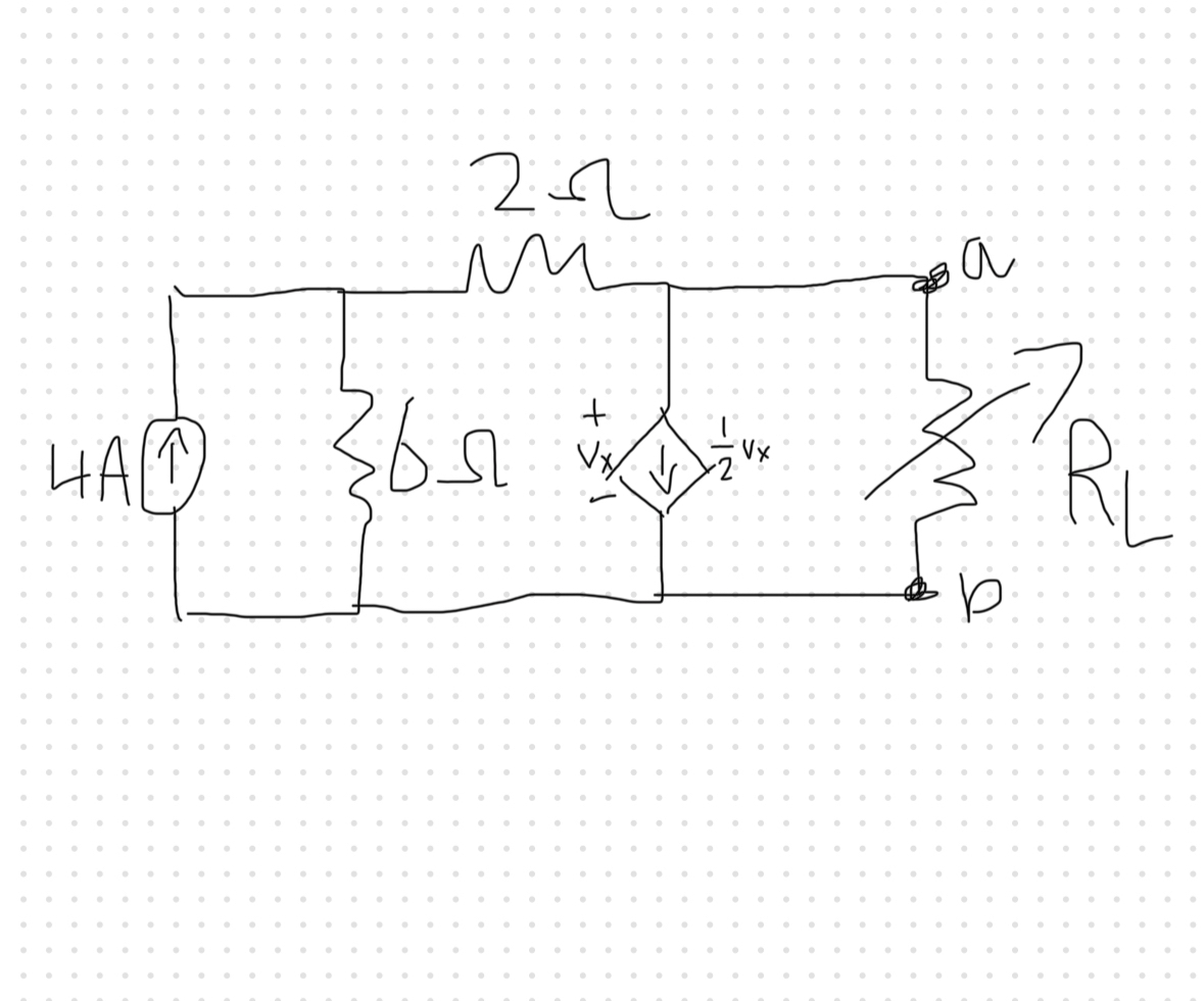 Find Nortan's equavlent seen at a - b