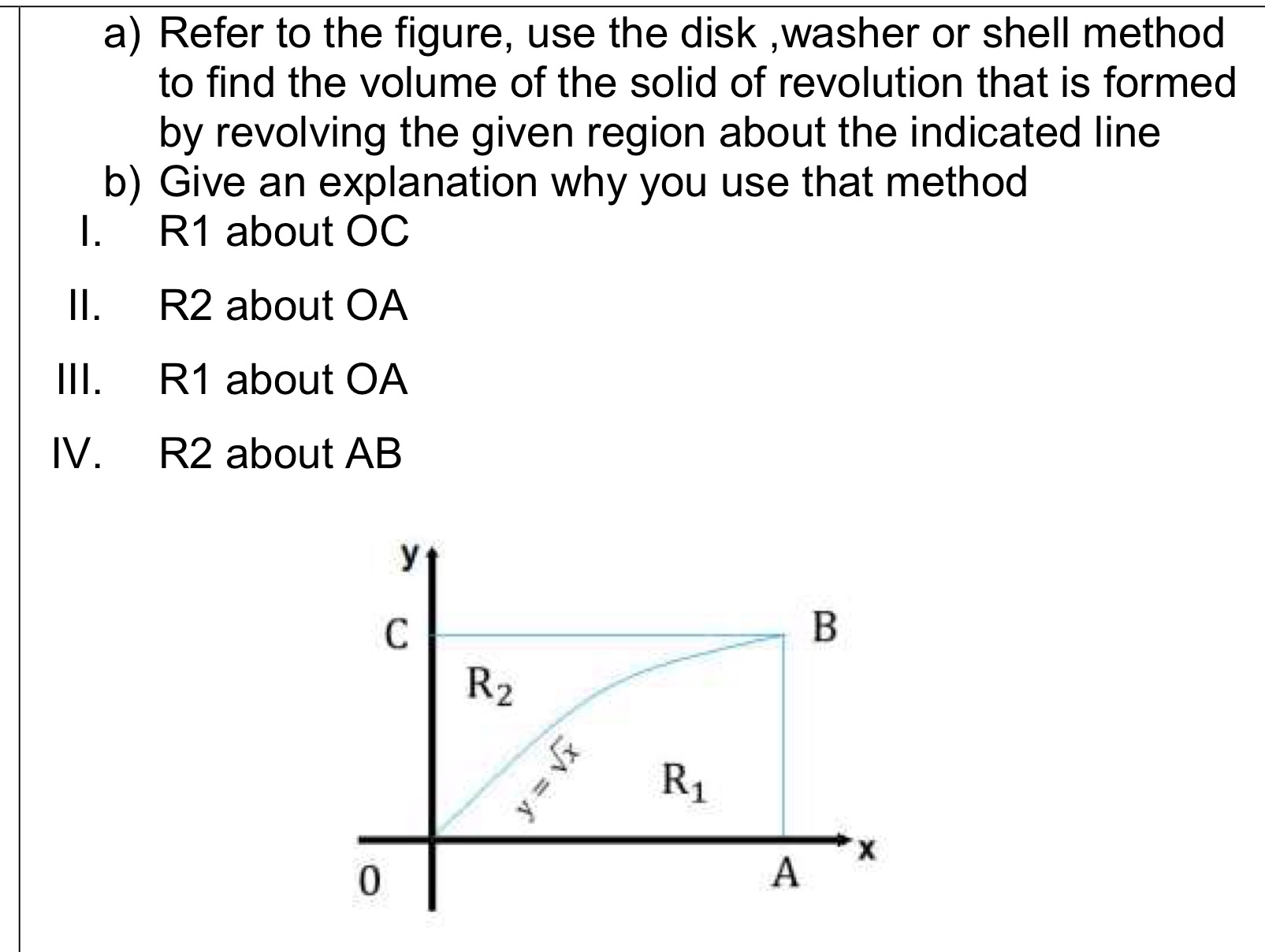 a ) Refer to the figure, use the disk , washer or