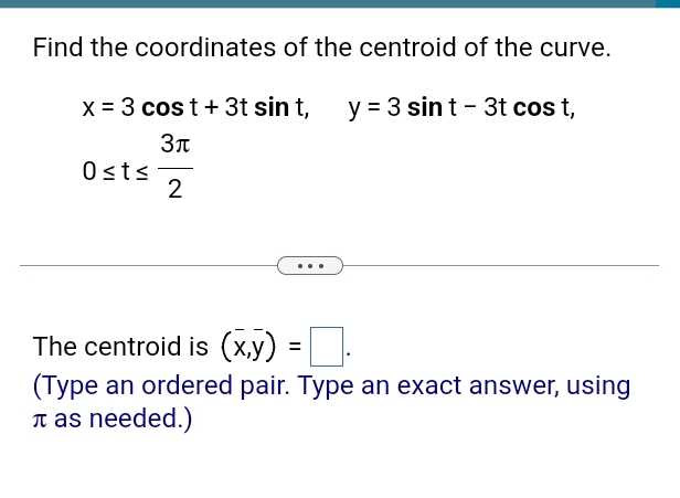 Find the coordinates of the centroid of the