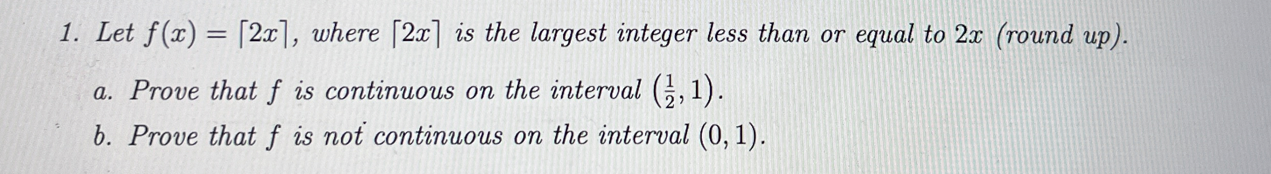 Let f ( x ) = | ~ 2 x ~ | , where | ~ 2 x ~ | is