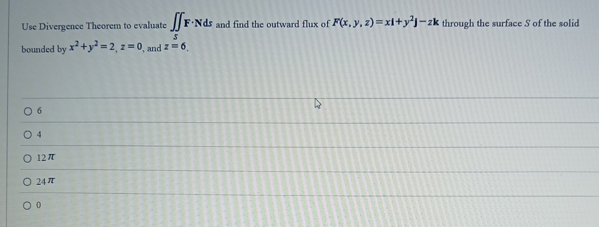 Use Divergence Theorem to evaluate S F * N d s