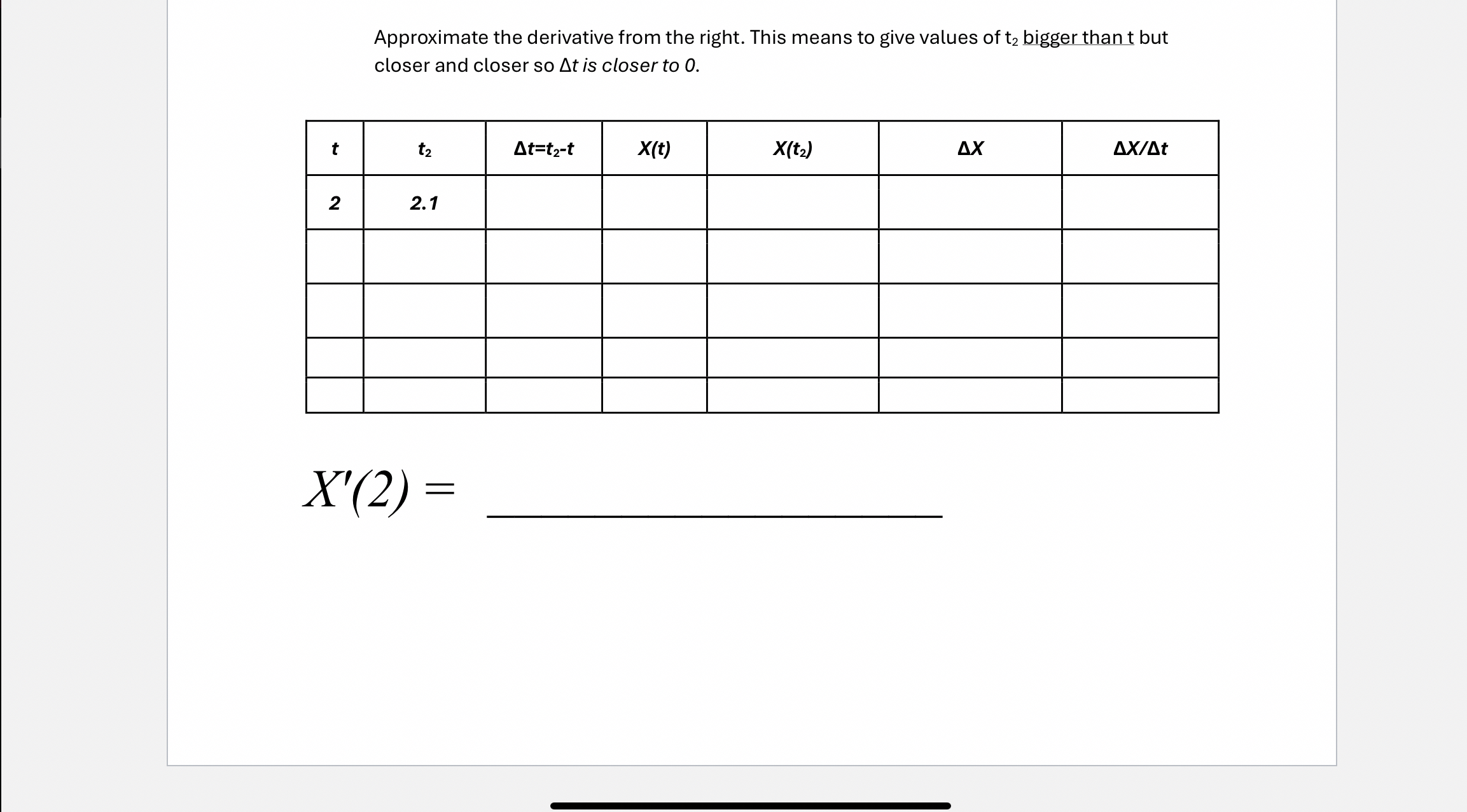 ( 8 points ) With the help of google sheets,