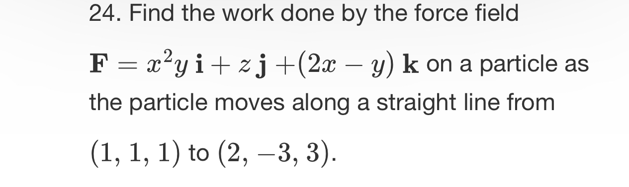 Please explain too Find the work done by the