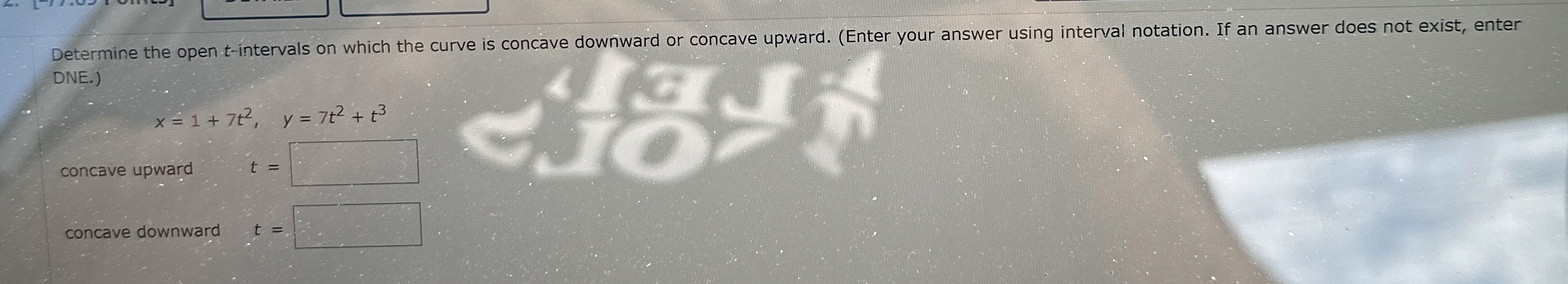 Determine the open t - intervals on which the
