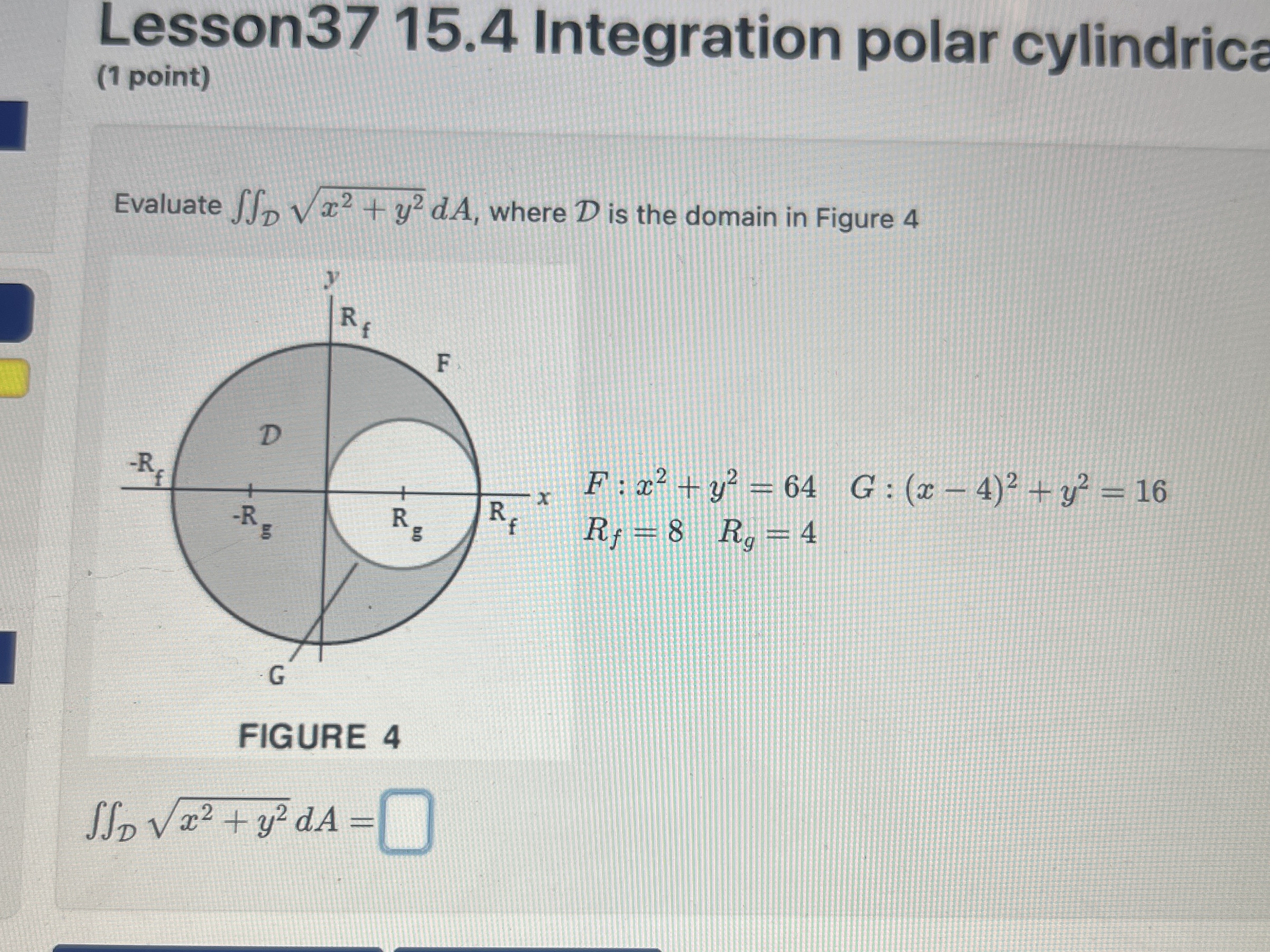 Lesson 3 7 1 5 . 4 Integration polar cylindric (