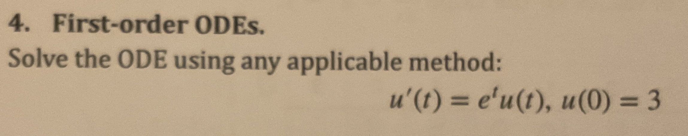 Please help with this Differential Equations