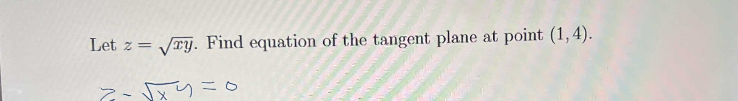 Let z = s i n ( x y ) , and x = 2 s + 3 t , y = 3