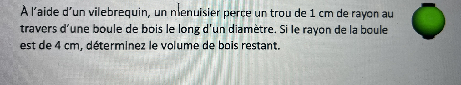I'aide d'un vilebrequin, un n enuisier perce un