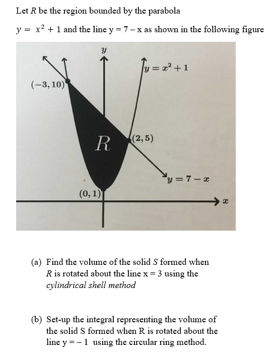 ( a ) Find the volume of the solid \ ( S \ )