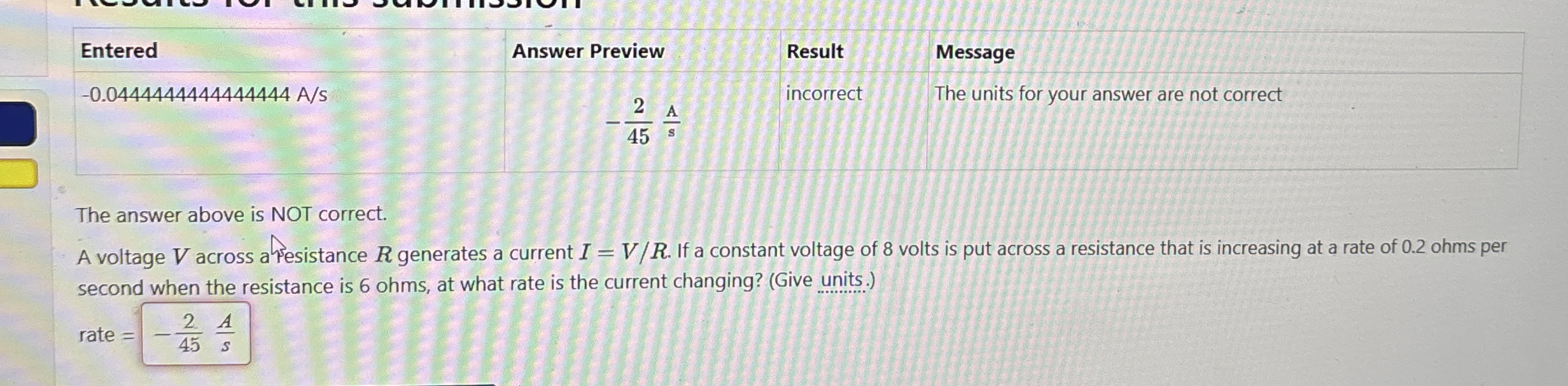 \ table [ [ Entered , Answer