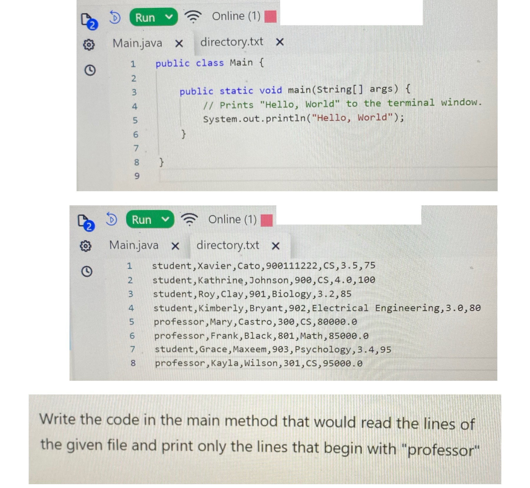I will upvote if the code solves problem, and