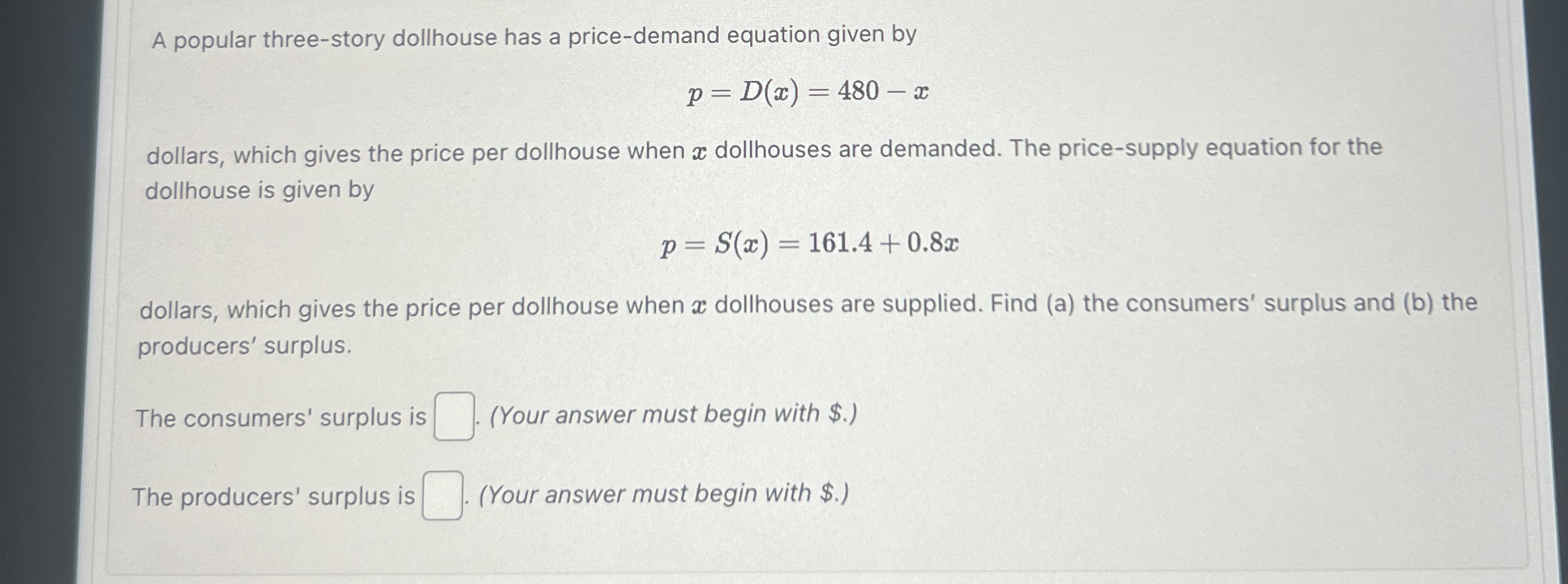 A popular three - story dollhouse has a price -