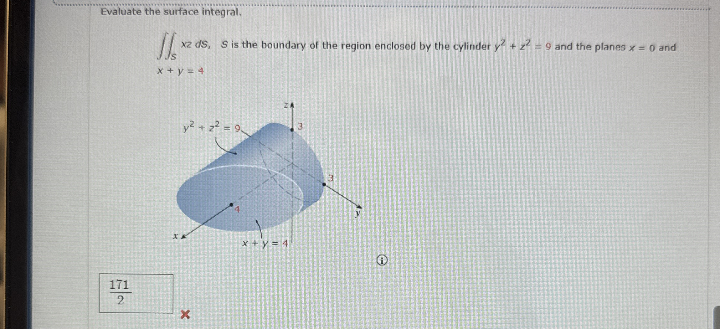 Evaluate the surface integral. S ( x 2 + y 2 + z