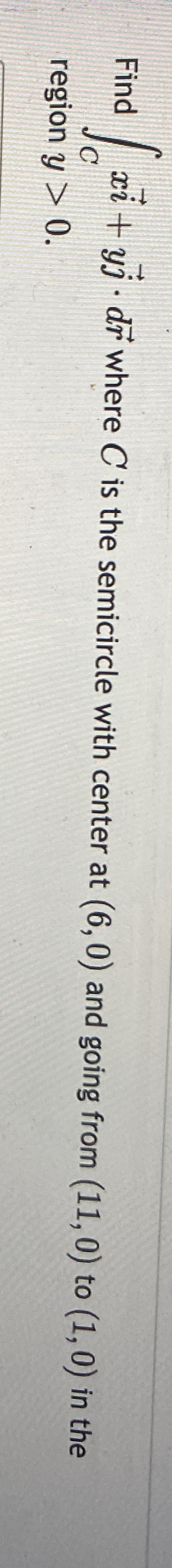 Find C xvec ( i ) + yvec ( j ) * d v e c ( r )