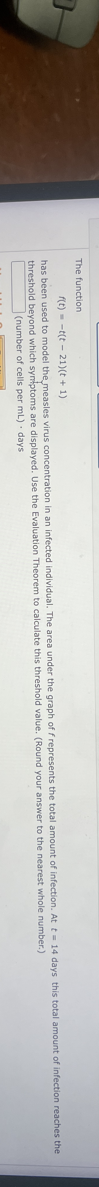 The function f ( t ) = - t ( t - 2 1 ) ( t + 1 )