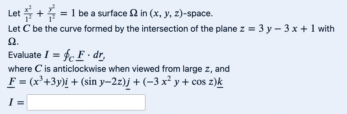 Let x 2 1 2 + y 2 1 2 = 1 be a surface in ( x , y