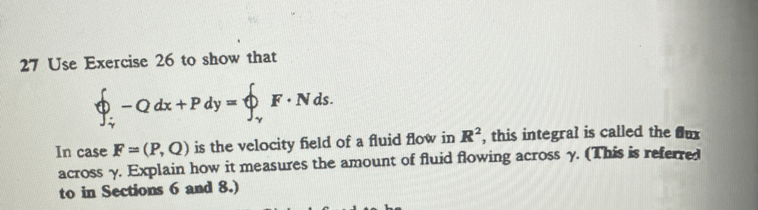 2 6 If is a smooth curve parametrized by x = x (
