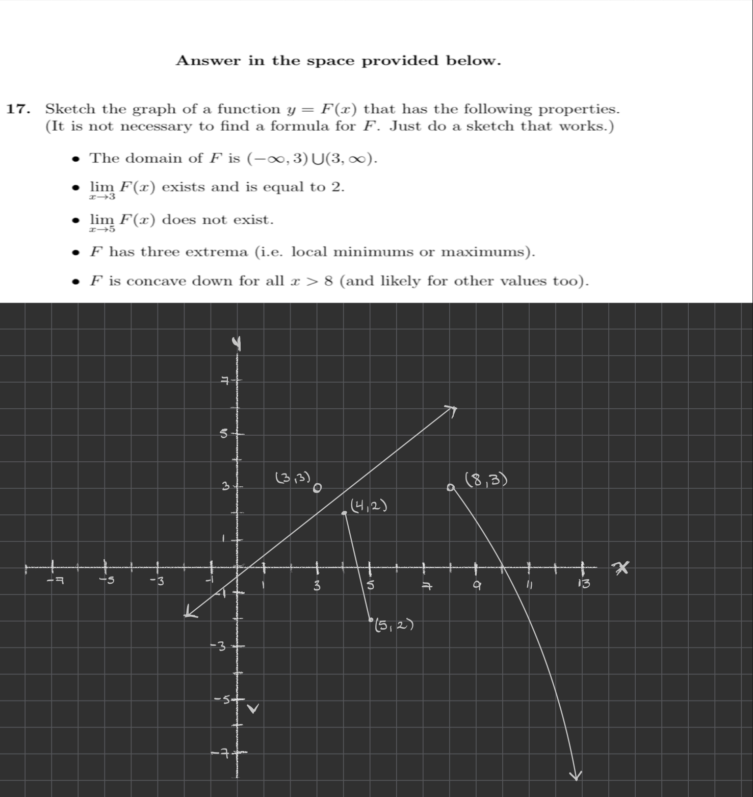 hi there, can you correct any mistakes i made on