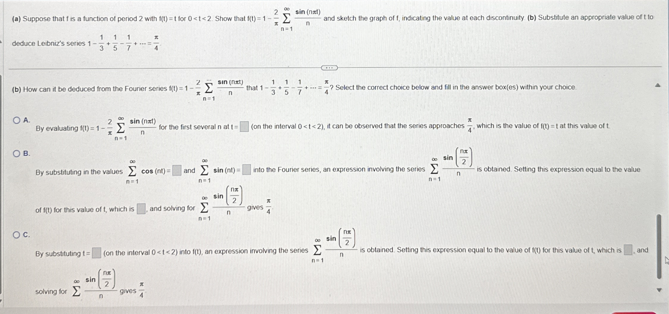 ( a ) Suppose that f is a function of period 2