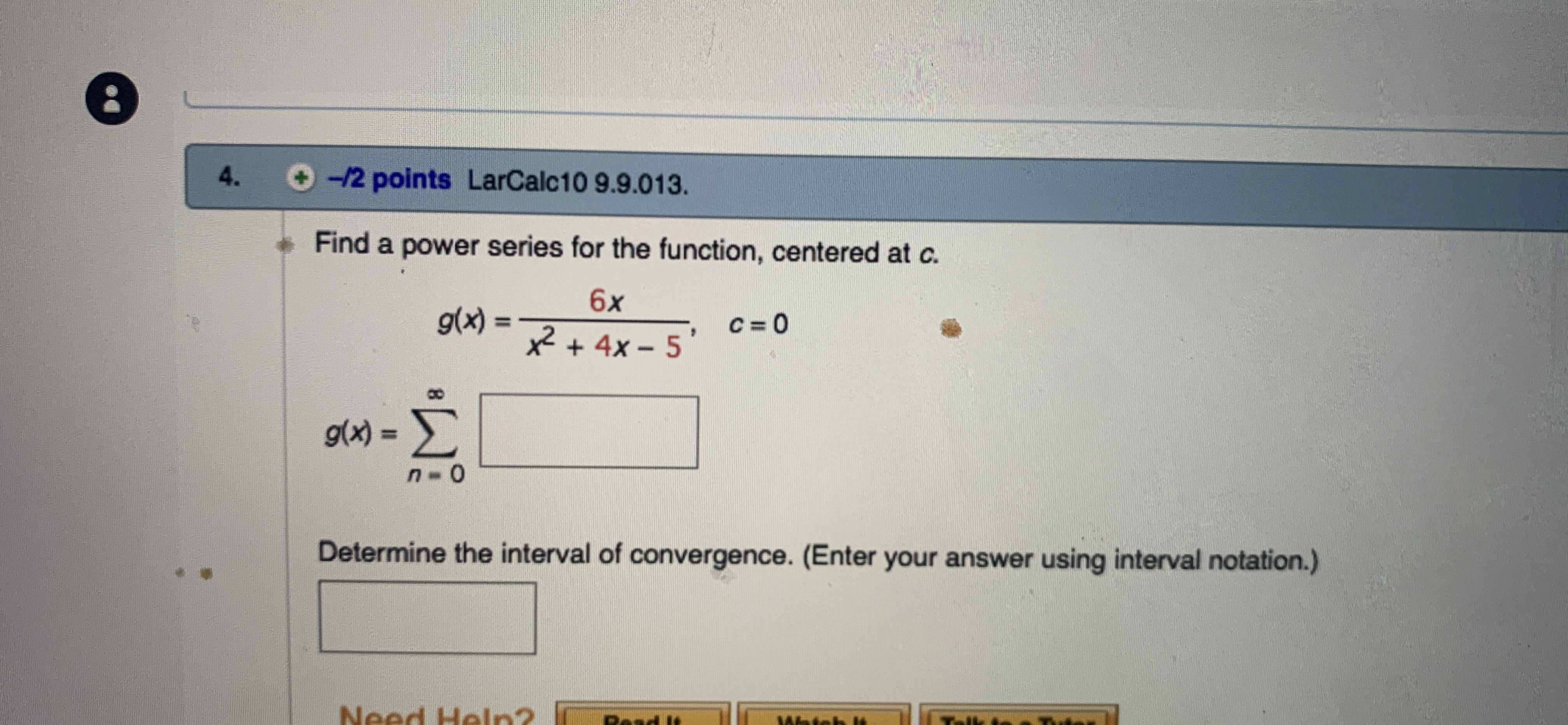 - 1 2 points LarCalc 1 0 9 . 9 . 0 1 3 . Find a