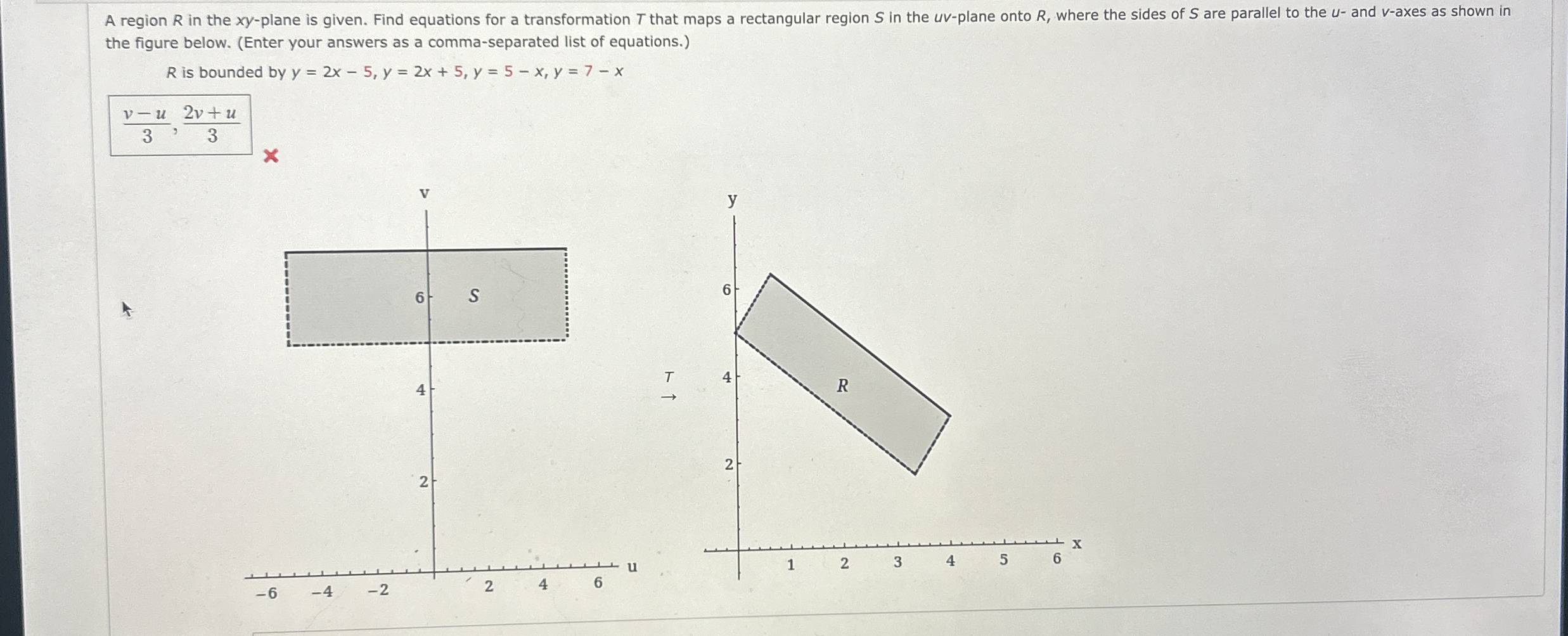 the figure below. ( Enter your answers as a comma