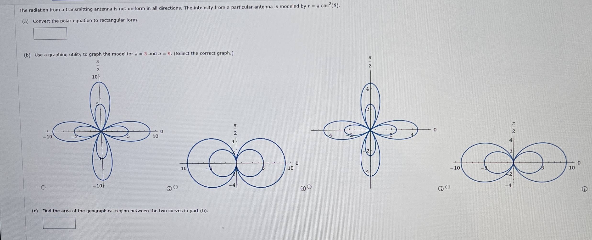 The radiation from a transmitting antenna is not