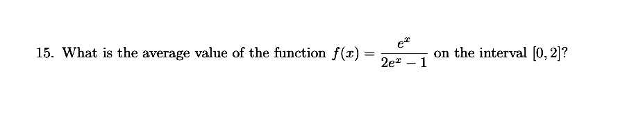 What is the average value of the function f ( x )