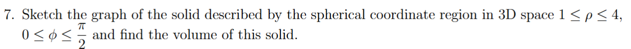 Sketch the graph of the solid described by the