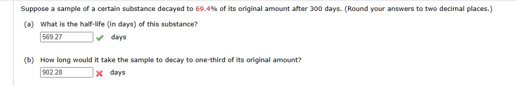 2 2 m ? Suppose a sample of a certain substance