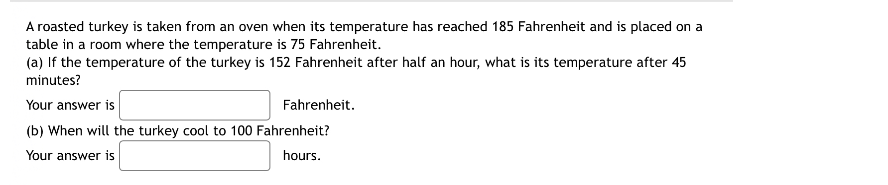 A roasted turkey is taken from an oven when its