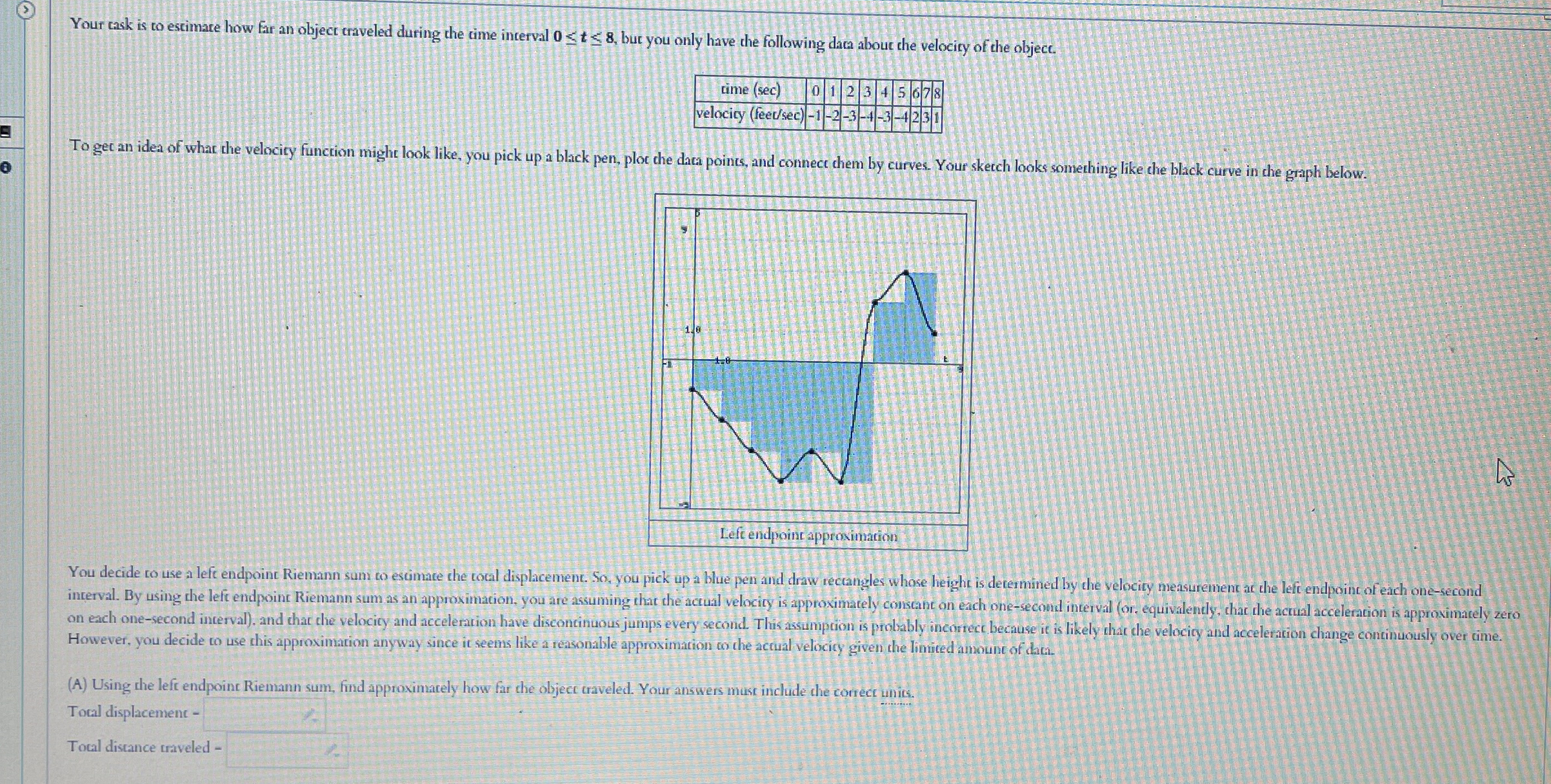 Your cask is to estimate how far an object
