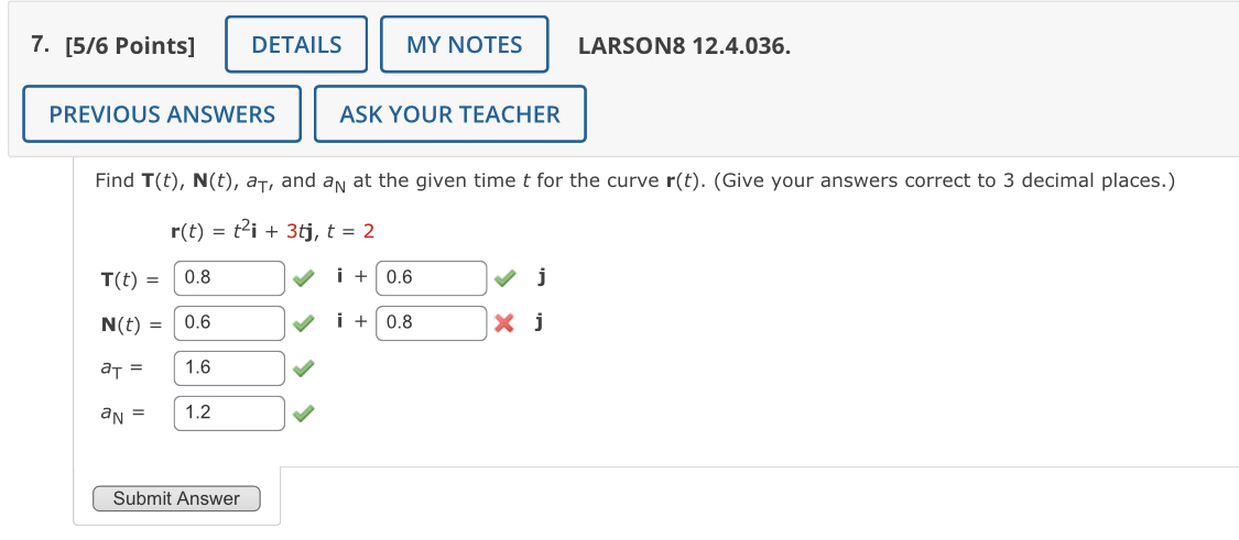 [ 5 / 6 Points ] LARSON 8 1 2 . 4 . 0 3 6 . ASK