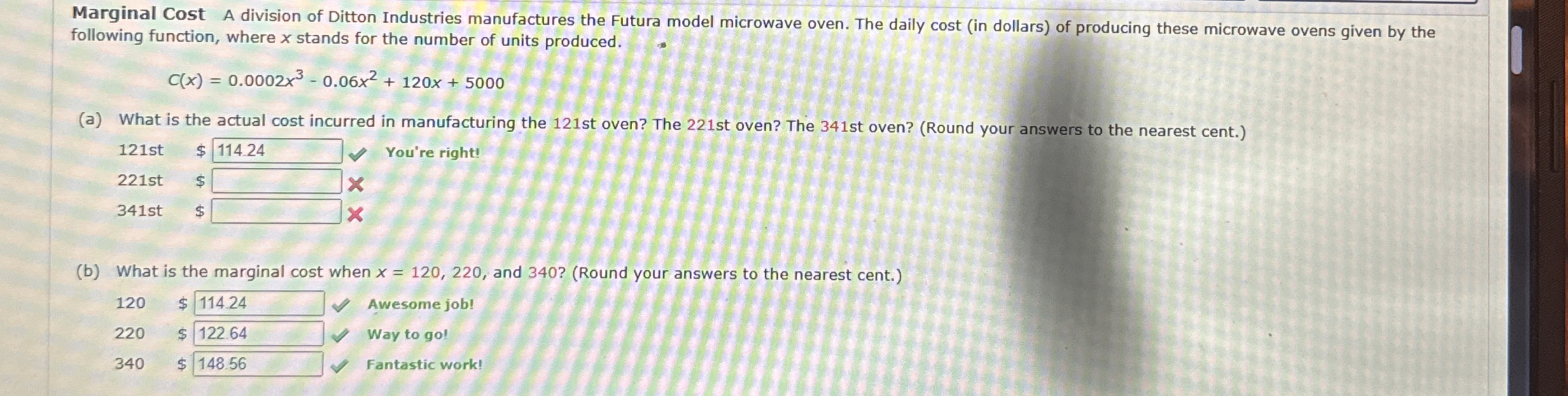 Marginal Cost A division of Ditton Industries