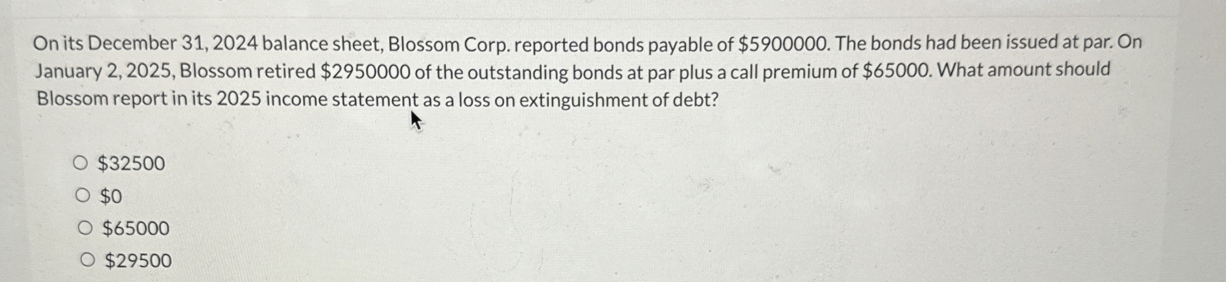 On its December 3 1 , 2 0 2 4 balance sheet,