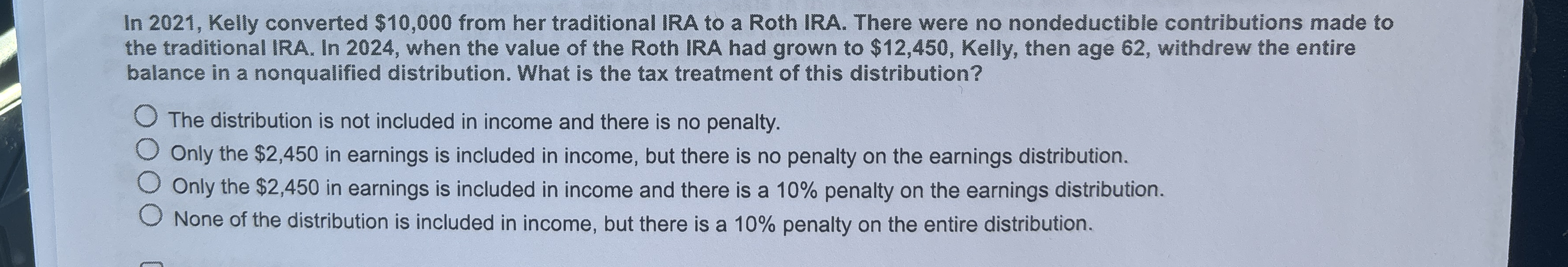 In 2 0 2 1 , Kelly converted $ 1 0 , 0 0 0 from