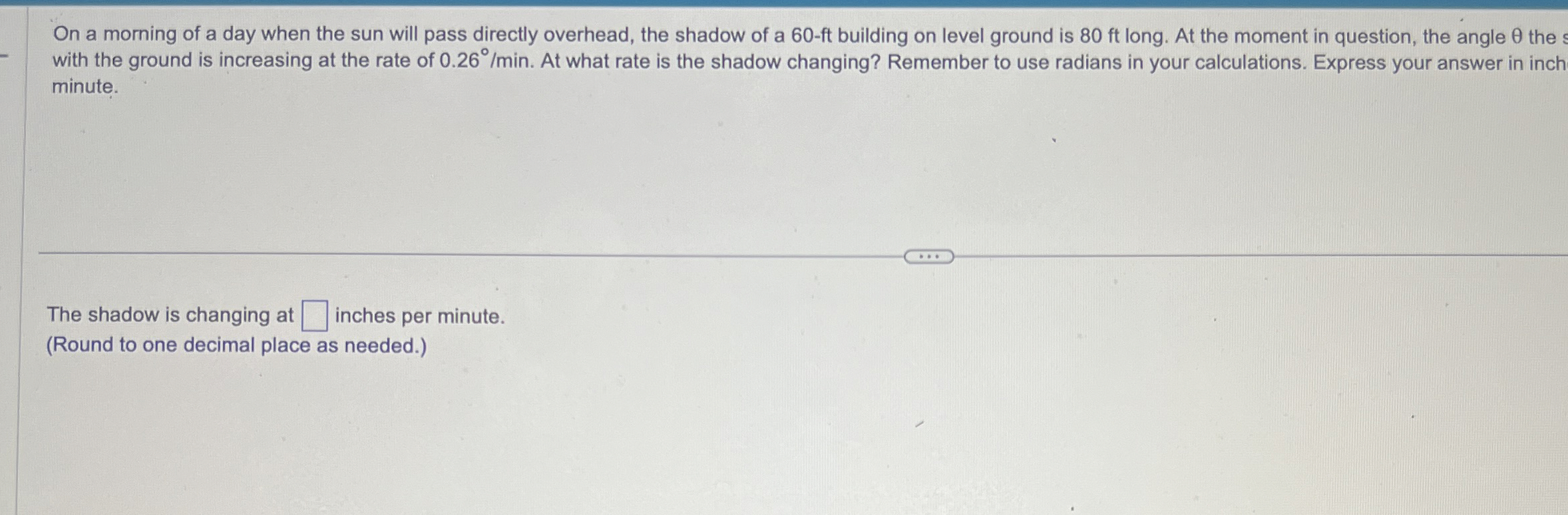 On a morning of a day when the sun will pass