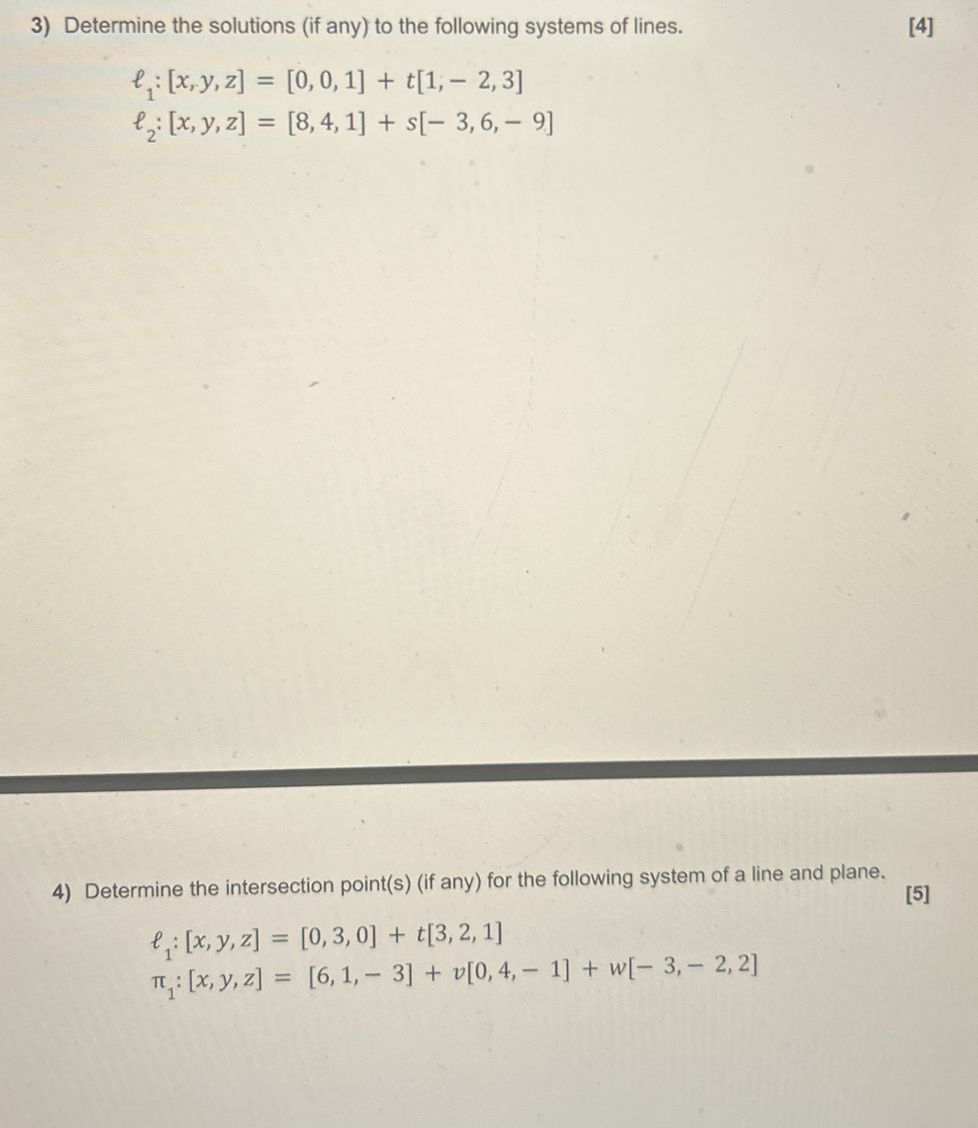 Determine the solutions ( f any ) to the