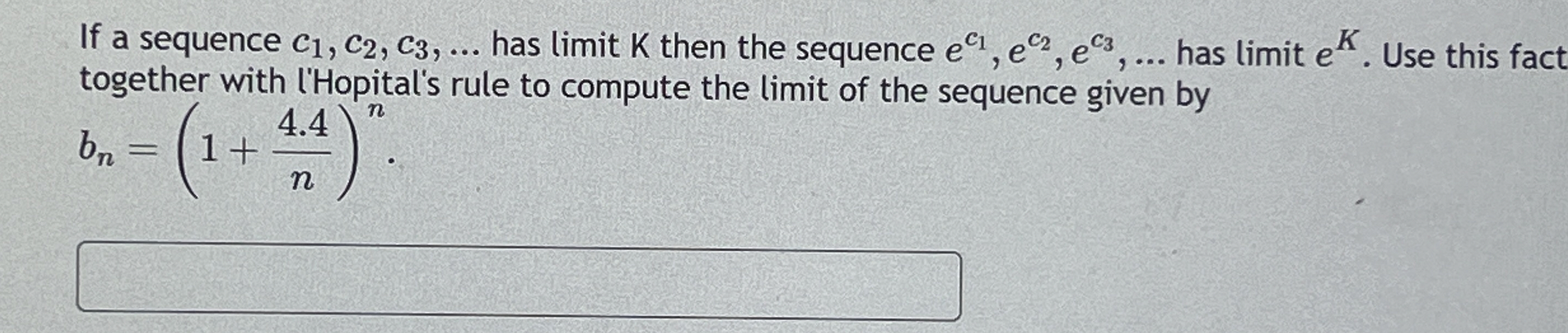 q 8 If a sequence c 1 , c 2 , c 3 , dots has