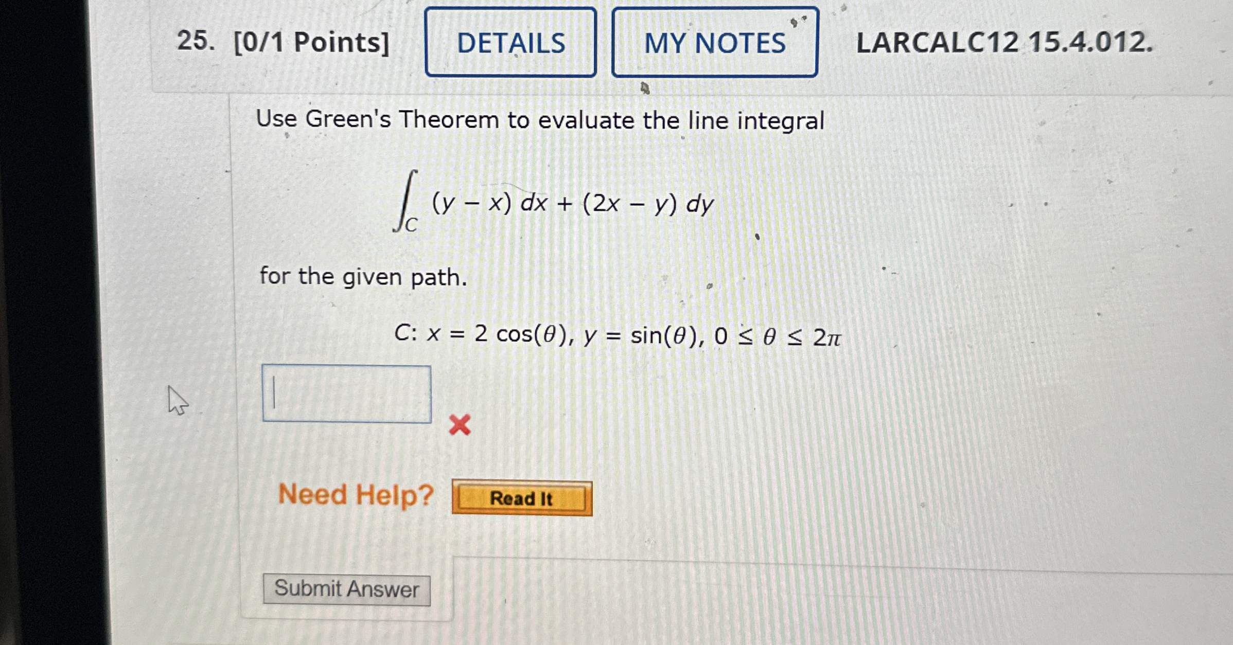 [ 0 / 1 Points ] LARCALC 1 2 1 5 . 4 . 0 1 2 .