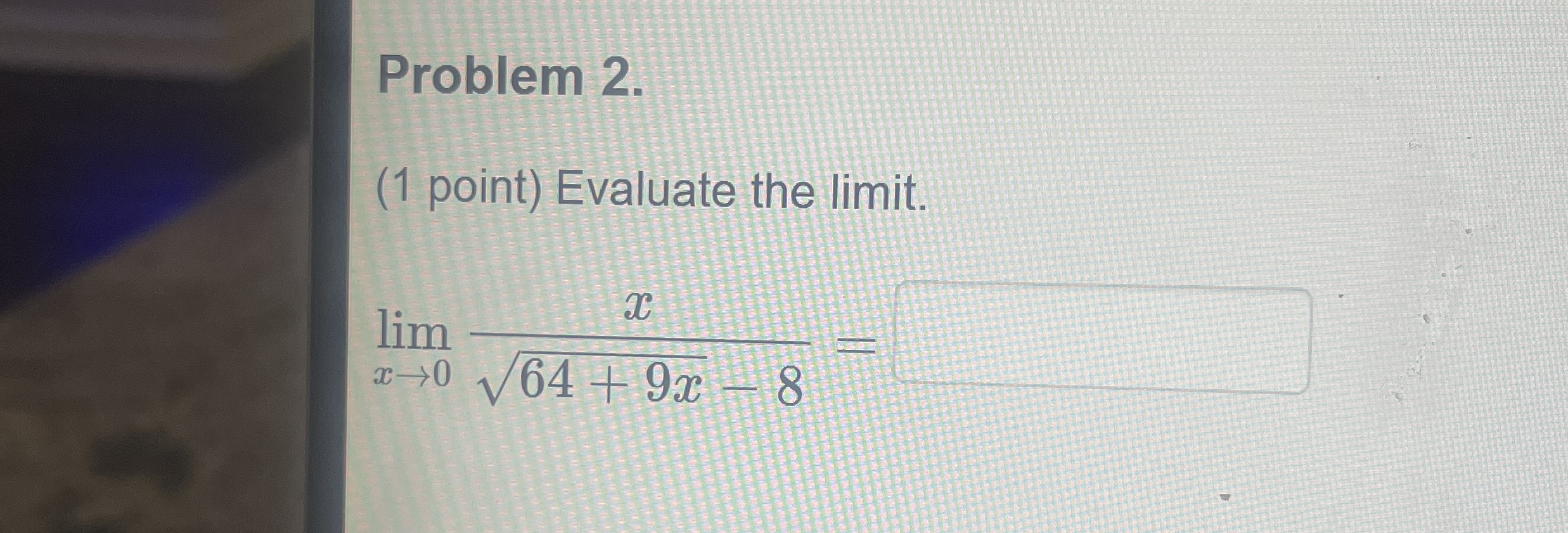 1 7 3 5 6 3 - 5 3 x + 8 2 d x = Problem 2 . ( 1