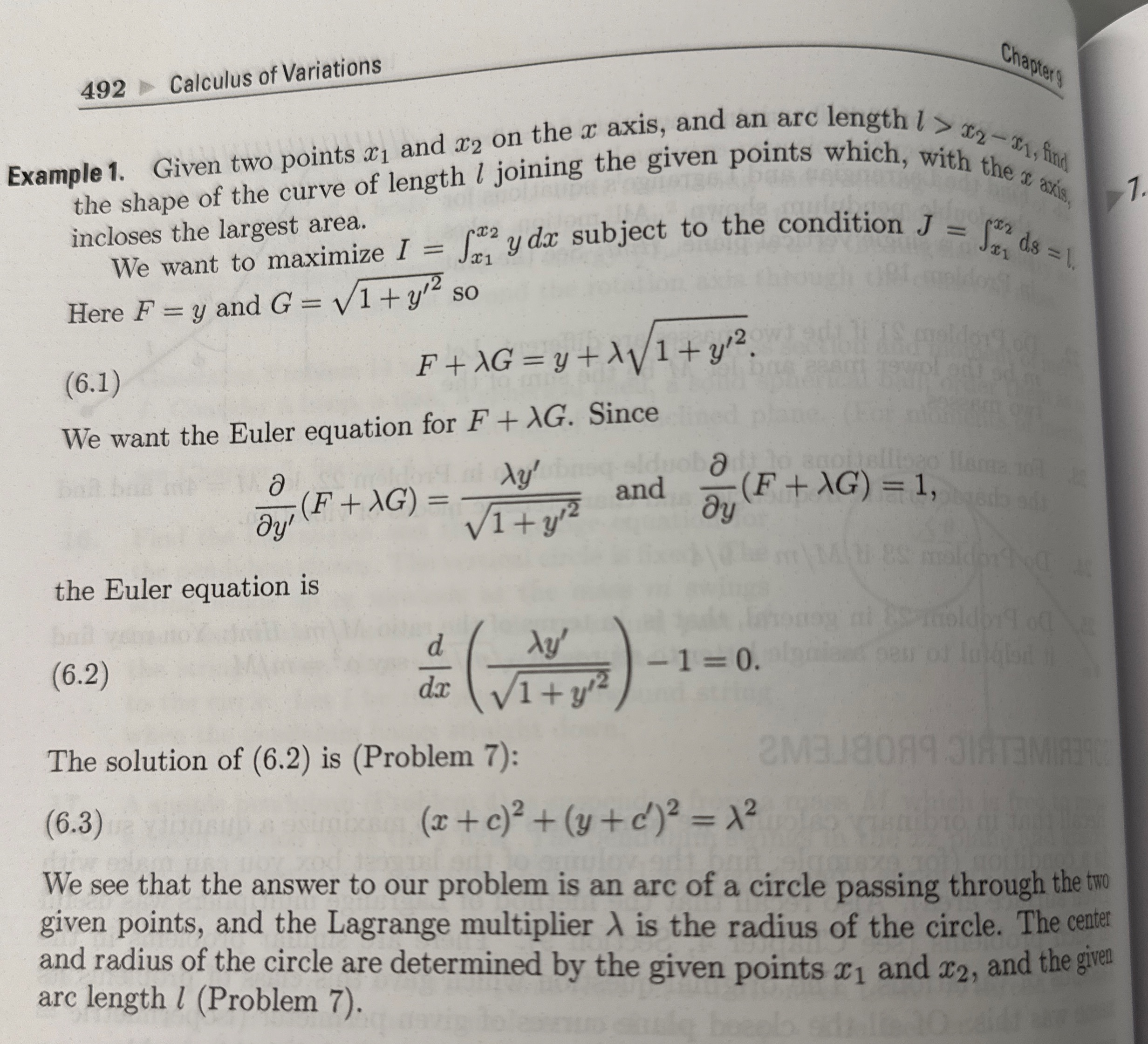 Integrate ( 6 . 2 ) , simplify the result and