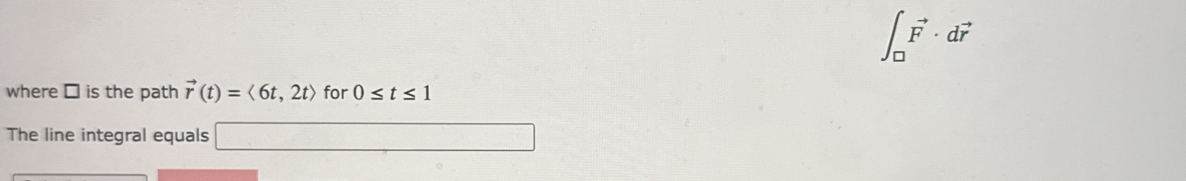 vec ( F ) * d v e c ( r ) where is the path vec (