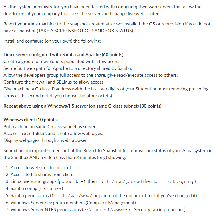 Just need instructions and commands on how to do