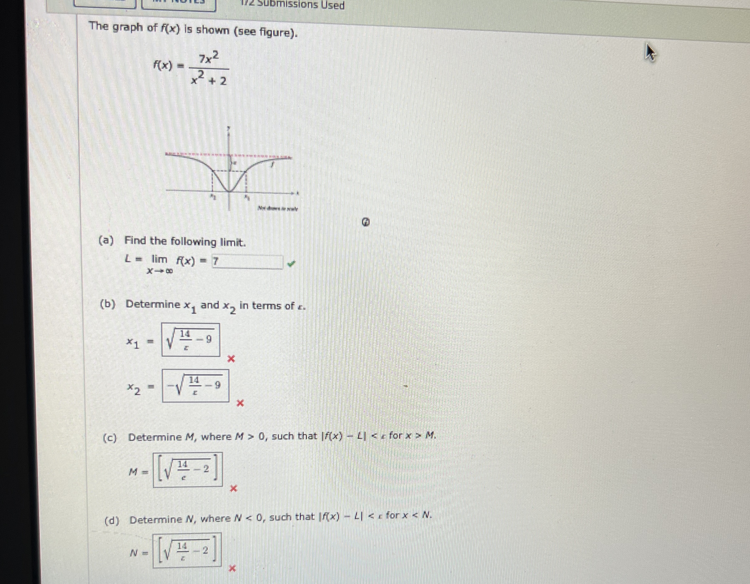 The graph of f ( x ) is shown ( see figure ) . f