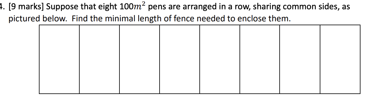 [ 9 marks ] Suppose that eight \ ( 1 0 0 \ mathrm