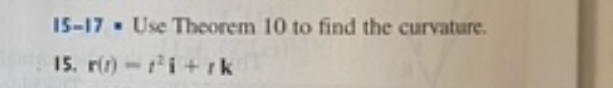 1 5 - 1 7 * Use Theorem 1 0 to find the