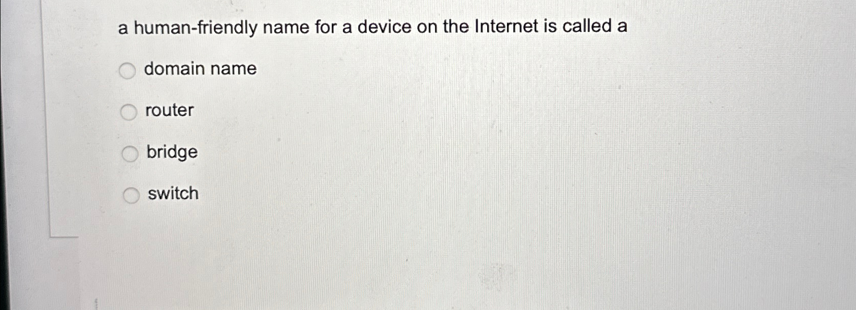 a human - friendly name for a device on the
