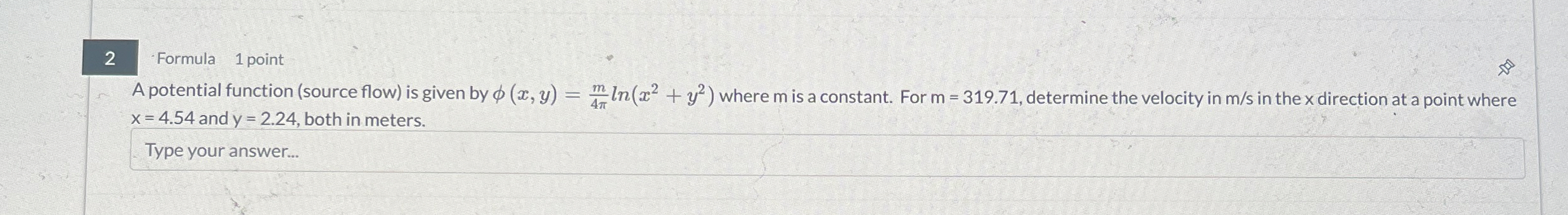 2 Formula 1 point A potential function ( source