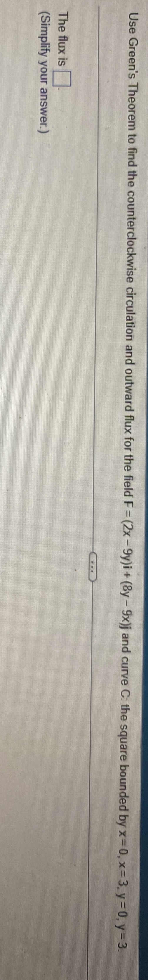 Use Green's Theorem to find the counterclockwise