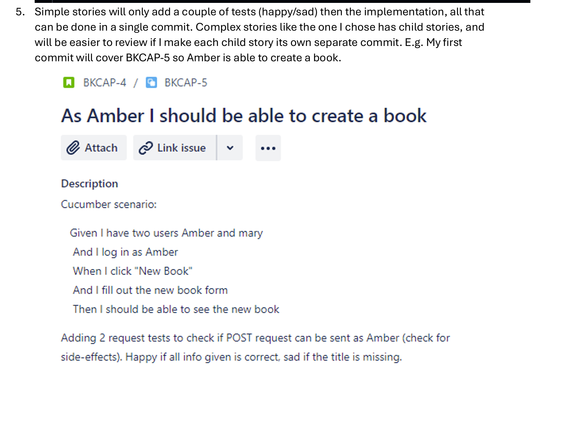 I need to create the tests and other functions